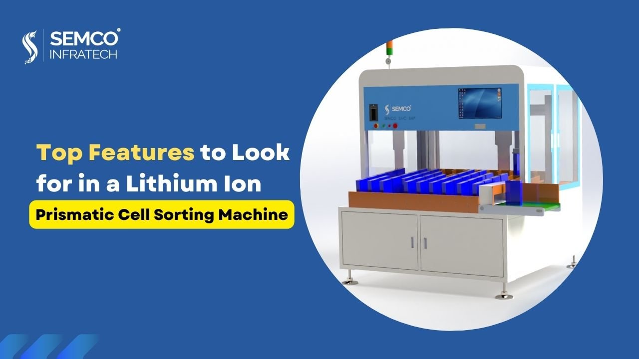 prismatic battery cell sorting machine