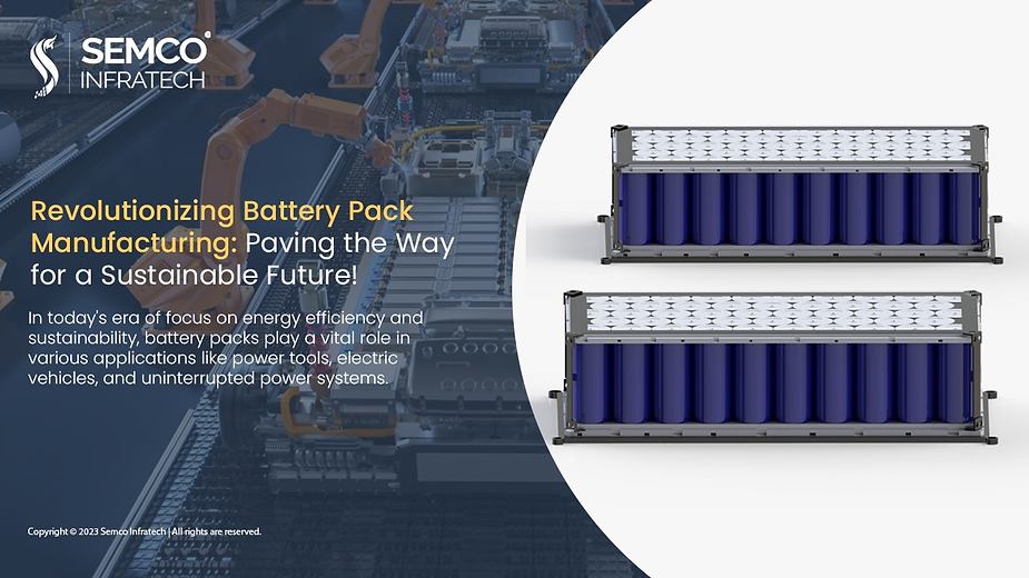 Battery Pack Manufacturing