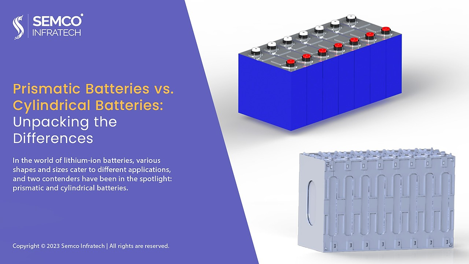 Prismatic Batteries vs. Cylindrical Batteries Unpacking the Differences